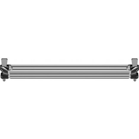 Layher – Support de plancher profil U 0.73m à 3.07m – Léger et robuste – Joints de sécurité pour résistance au vent – Compatible échafaudages multidirectionnels