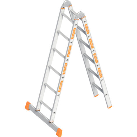 Layher Topic 1056 Klappleiter 2x6 Sprossen