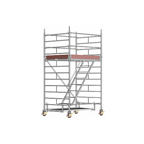 Layher  Trabattello universale  con scala  piattaforma 1 80 x
