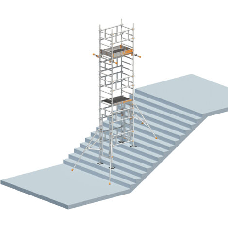 Layher Treppen-Kit für SoloTower mit 2 Durchgängen 6,65m AH