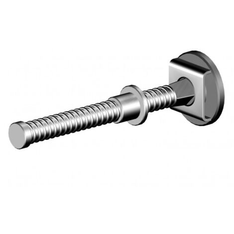 Layher – Vérins d'amarrage en acier pour tube 40/49 mm – Filetage serré 15 cm – Accessoire pour échafaudage professionnel