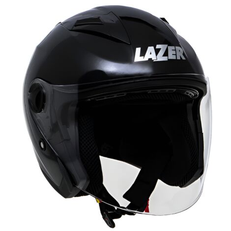 LAZER ORLANDO Z-Line Motorradhelm, Glanzschwarz, XS