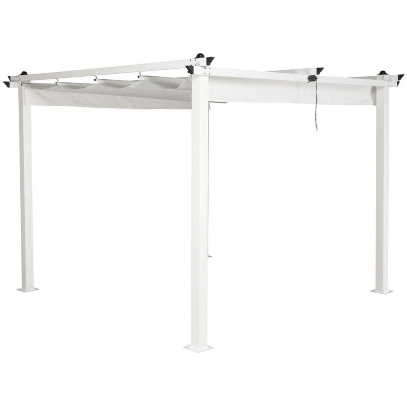 Lazio pergola blanc.