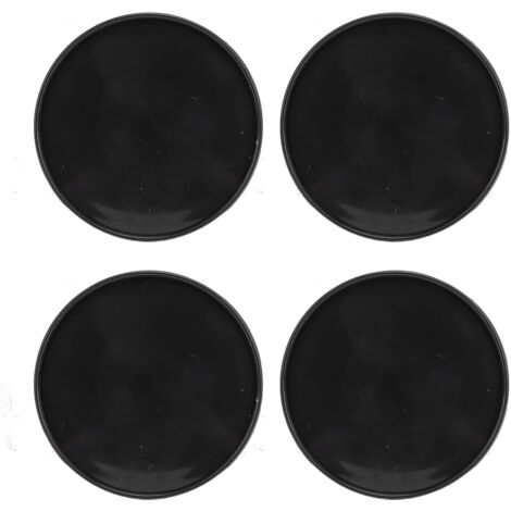 Lazmin112 Enjoliveurs de Roue Tendance – Protection Durable pour Enjoliveurs de Roue pour Voitures de Sport – Lot de 4 (Black)