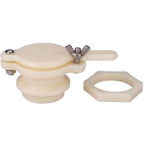 Lazmin112 Miel d'Extracteur, Miel En Nylon d'apiculture Valve à Embouteauage 'embouteillage Mousse 'Extracteur Avec Baril Fileté, Convient à l'alimentation et au
