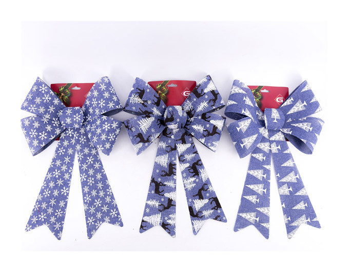 

Lazo Azul Navidad Surtidos 28X43 Cm - GERIMPORT - 8430540677509..