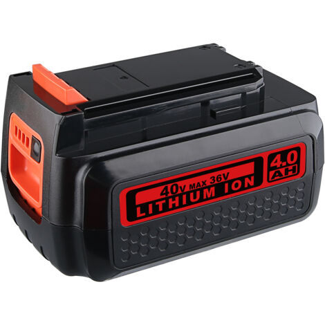 LBX2040 4000mAh de Remplacement pour Black et Decker 36V Batterie LBXR36 LBX2040 LBXR2036 LBX1540 LBX2540 Outils LST136 LHT2436B LSW36 LCC340C LCS1240B Batterie