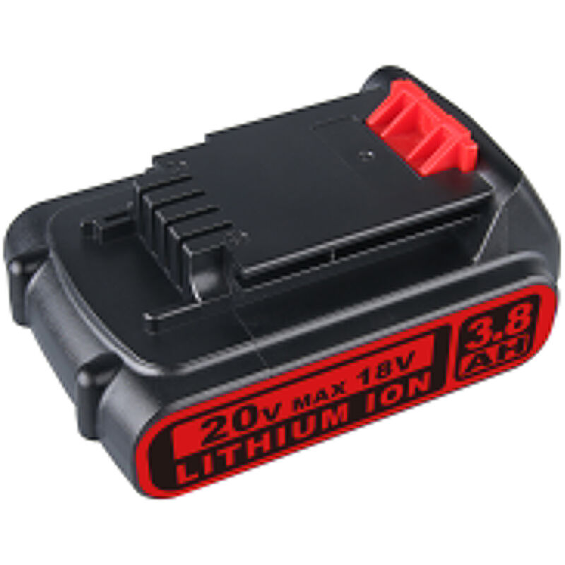 Pdstation - LBXR20 18V 3.8Ah pour black+decker 18V BL1518-XJ Batterie LB20 LBX20 LBXR2020-OPE LBXR20B-2 LB2X4020 LST220
