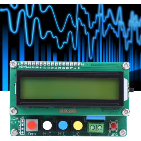 LC-100-A Hochpräzises digitales Kapazitätsmessgerät, Mini-USB-Schnittstelle für elektronische Bauteile