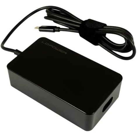 LC-Power LC-NB-PRO-65-C adattatore di alimentazione e inverter de Potenza interna 65 W Nero