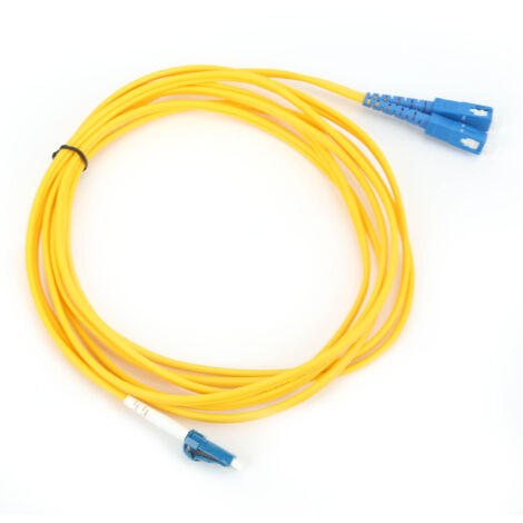 LC-UPC-Glasfaser-Patchkabel, Breitband-Kommunikations-Patchkabel, 3 Meter