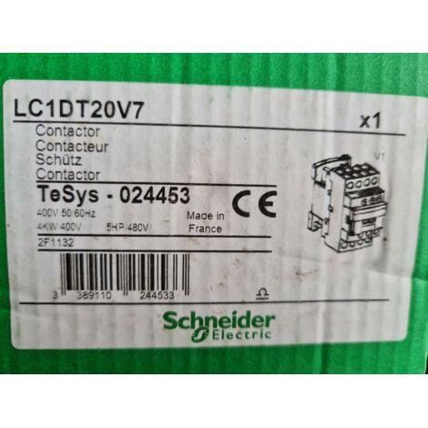 LC1DT20V7 400V   4kW 4P  SCHNEIDER  Contacteur - (  LC1D25 )