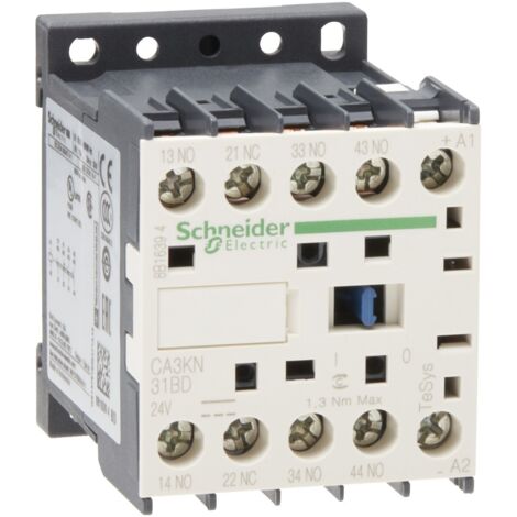 LC1K098 6BL 24V DC 2NO + 2NC Contacteur Auxiliaire SCHNEIDER Control Relay