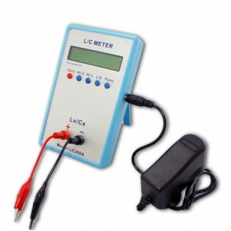 LC200A Medidor de capacidad e inductancia digital Capacimetro inductometro digital portatil LCR