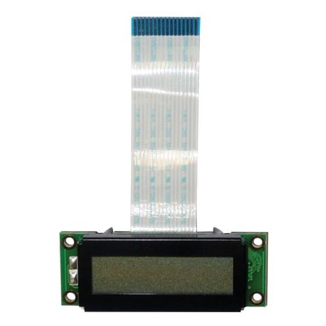 Lcd 16 X 2 Stn - Transflectif, Gris Positif, Rétro-éclairage Blanc