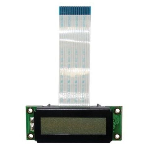 Lcd 16 x 2 stn - transflectif, gris positif, rétro-éclairage blanc
