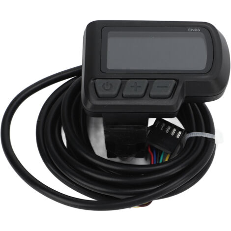 LCD-Bildschirm für Mountainbikes mit Geschwindigkeitsmesser, USB-Anschluss und Akkuanzeige für E-Bikes