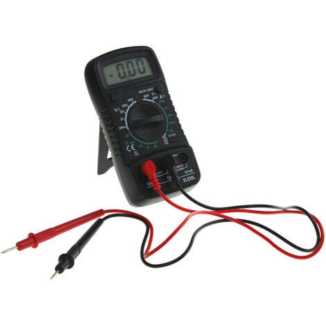 LCD Digital Multimeter Voltmeter AC DC Spannungsprüfer Schaltungstester Sound Checker