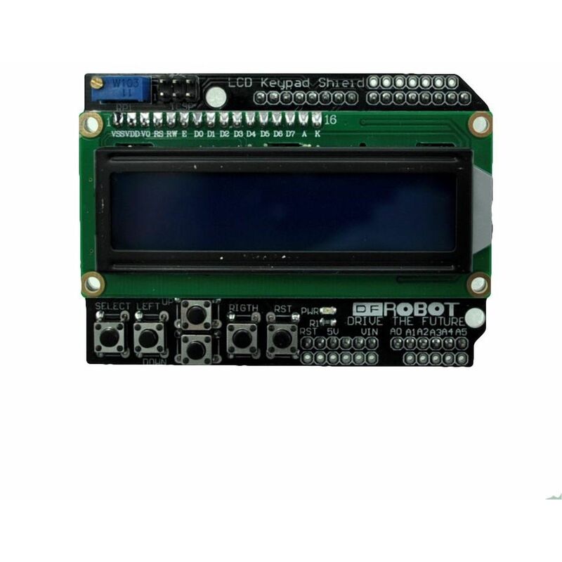 

LCD KeyPad Shield lcd1602 [Compatible Arduino]