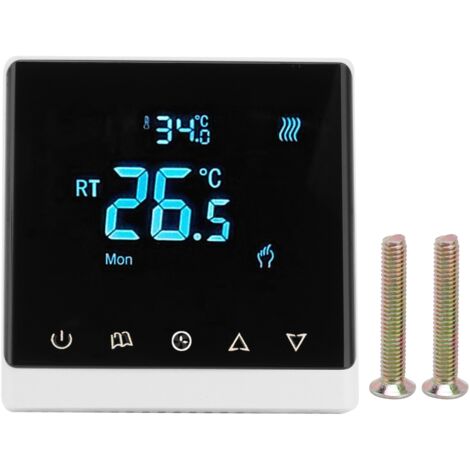 LCD Thermostat Household Intelligent Fan Coil Air Conditioner Temperature Controller AC220V