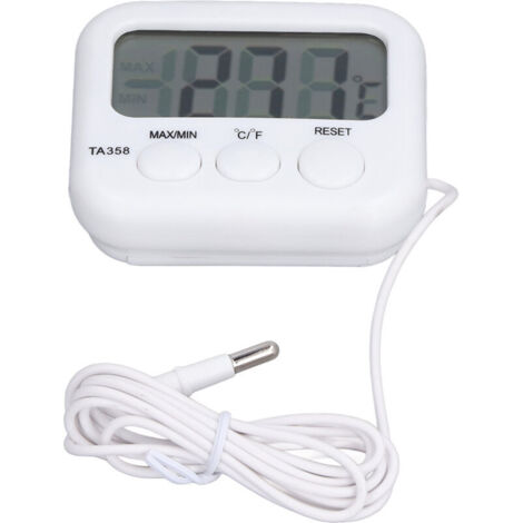 LCD Water Thermometer Digital Display Temperature Measuring Tool for Aquarium
