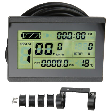 LCD3 KT 72V Display für E-Bikes mit SM-Anschluss, kompatibel mit KT-Controller