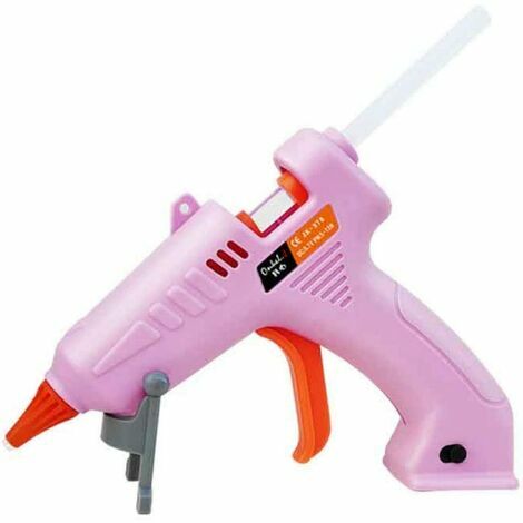 LCGEDB Pistolet à colle chaude sans fil, mini pistolet à colle chaude USB Rechargeable électrique outil de pistolet à colle thermofusible pour artisanat de bricolage, réparations rapides, maison, écol