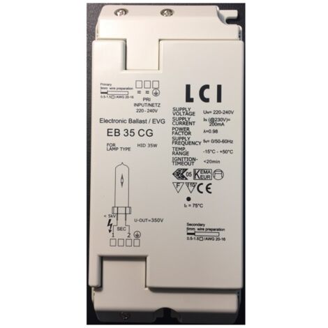 Lci 1211060 HID elektronisches Vorschaltgerät 35W - EB 35 CG