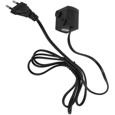 [LCS] Mini pompe à eau submersible réglable et silencieuse, étanche IPX8, avec ventouse, compatible avec les aquariums, prise UE 220-240 V