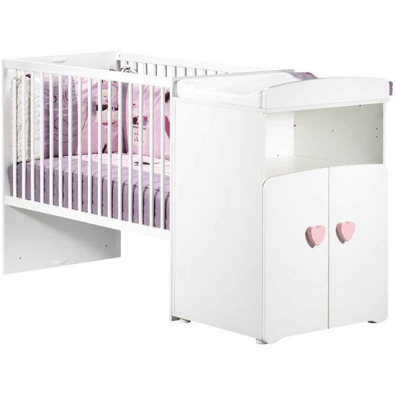 Sauthon - Lit combiné évolutif 120x60 en 90x190