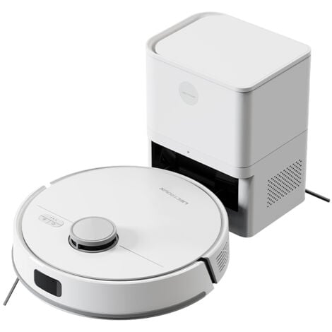 LDS Roboter Staubsauger & Mop Liectroux M70 Pro, Laser Lidar SLAM Navigation, mit Selbstentleerungsstation, Multi-Floor Kartenspeicher, 6.5kpa starke Saugkraft, Teppich Boost, 3200mAh Akku, Max.175min