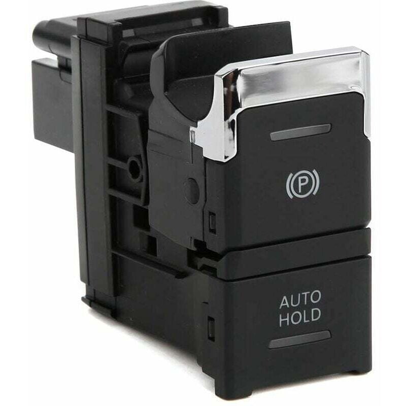 Debuns - Le bouton de frein de commutateur de stationnement de frein à main de voiture convient au nouveau Volkswagen Tiguan, remplaçant 5NG927225A