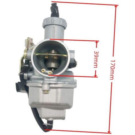 Le carburateur à câble PZ30 est adapté aux motos PZ30 30mm 404-017, avec un dosage de carburant de haute précision et une puissance de sortie fluide de l'ensemble d'accélérateur.