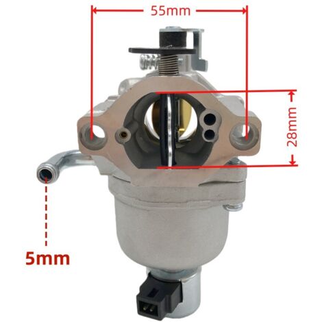 Le carburateur KH-22-853-02-S convient aux moteurs KS530-3011, KS530-3012 et 707-024, offrant une efficacité d'atomisation élevée pour le système d'alimentation.