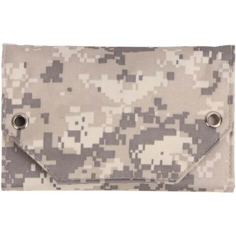 Le Chargeur de Panneau Solaire, Le Chargeur Solaire Pliable IP67 Imperméabilisent Le Poids Léger 10W pour Extérieur (Camouflage)