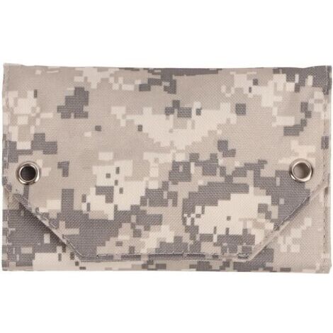 Le Chargeur de Panneau Solaire, Le Chargeur Solaire Pliable IP67 Imperméabilisent Le Poids Léger 10W pour Extérieur (Camouflage)