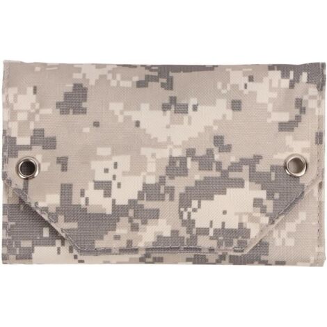 Le Chargeur de Panneau Solaire, Le Chargeur Solaire Pliable IP67 Imperméabilisent Le Poids Léger 10W pour Extérieur (Camouflage)