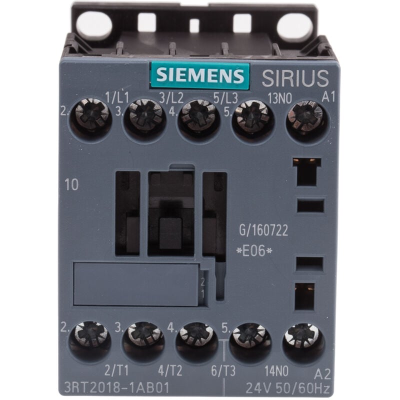 Siemens contacteur 3-pole 16A S00 1NA 24VAC 3RT20181AB01