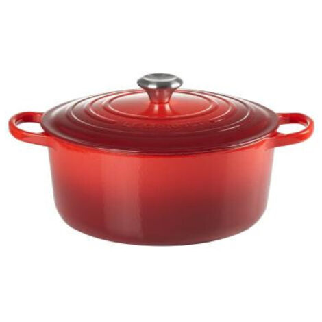 Le Creuset - Cocotte ronde Signature 26cm Cerise