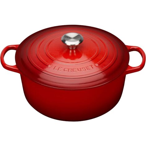 Le Creuset Cocotte Ronde Signature 28 cm Cerise
