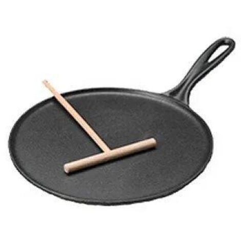 Le Creuset Crêpière Fonte Émaillée Noir 27 cm