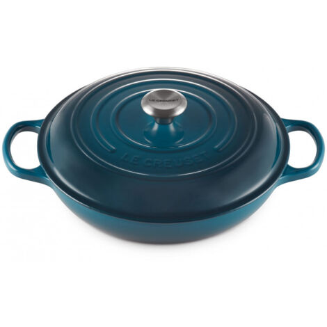 Le Creuset GOURMET-PROFITOPF SIG 30 CM DEEP TEAL