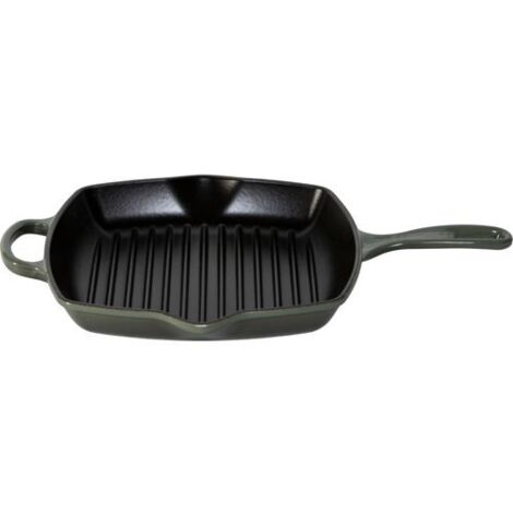 Le Creuset Grillpfanne Gusseisen Quad. Thyme 26 cm