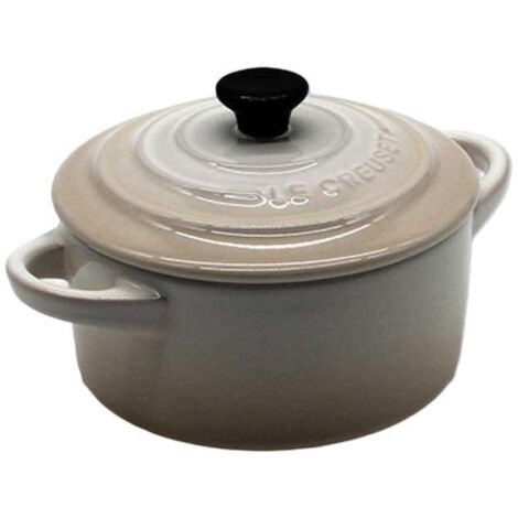 Le Creuset Mini Cocotte couleur Meringue 0,2 L