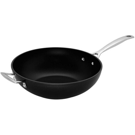 Le Creuset Padella Wok con Maniglia in Alluminio Antiaderente 30cm