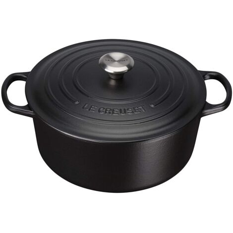 Le Creuset poêle à frire Signature Matte Noir 28 cm 6.7 litres