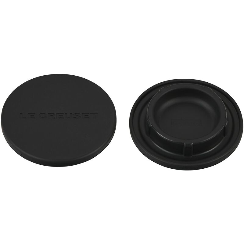 Set con 2 Tappi per Macinini, Silicone, Nero