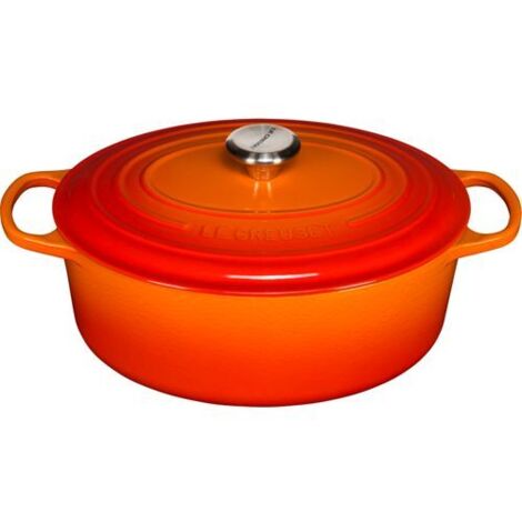 Le Creuset Signature Bräter oval 31 cm ofenrot