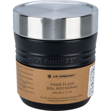 Le Creuset Thermobehälter On The Go schwarz matt 500 ml