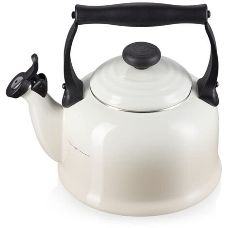 Le Creuset Tradition Bouilloire Pour Cuisinière avec Sifflement et Ligne Maximale, Aci...
